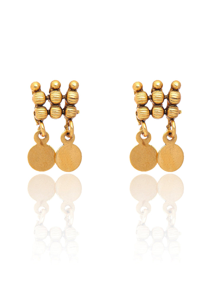 Libas Gold-Tone Statement Coin Necklace Set