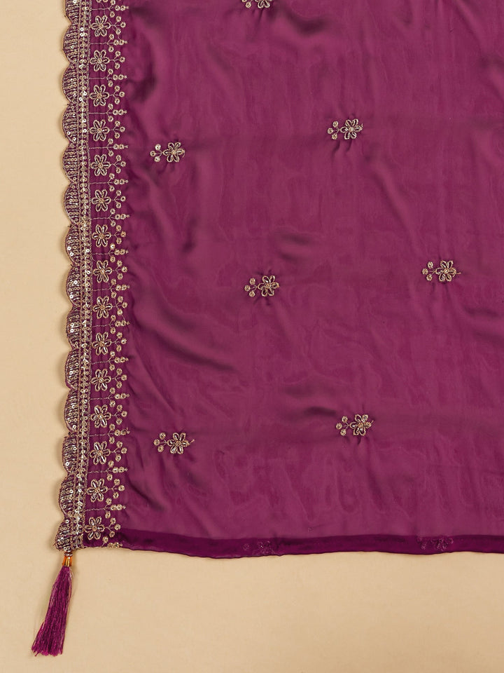 Libas Green Brocade Semi-Stitched Lehenga Choli