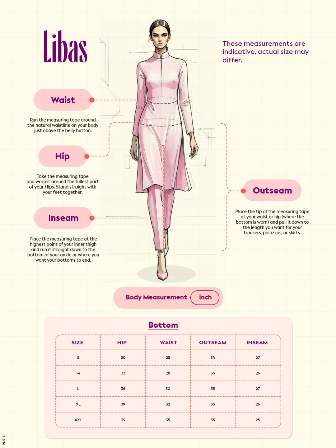 Beige Solid Cotton Blend Leggings