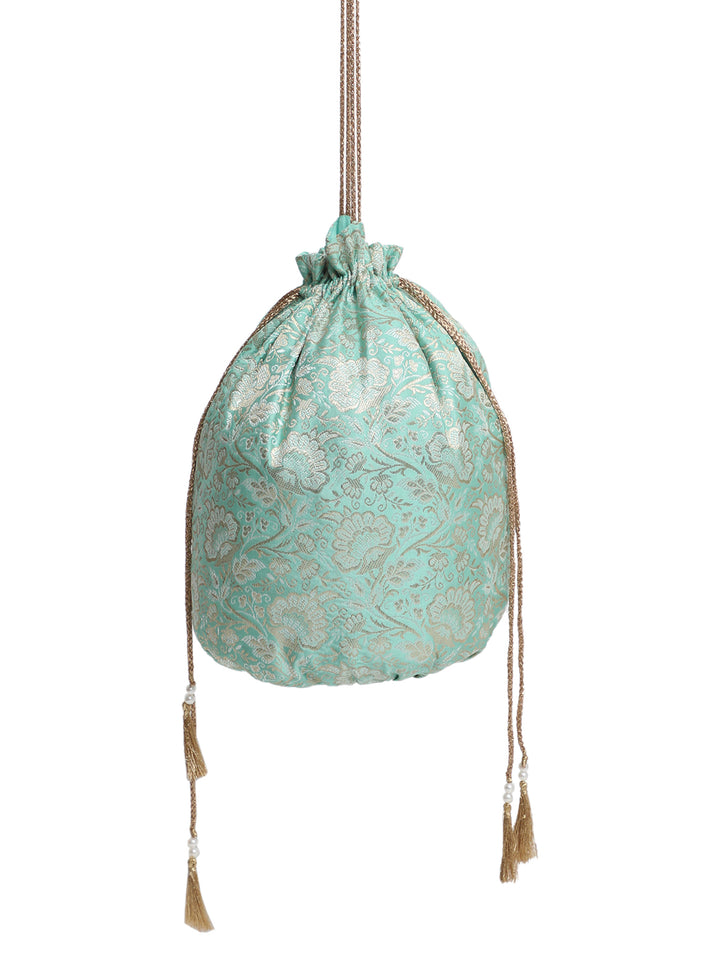 Blue Potli Bag