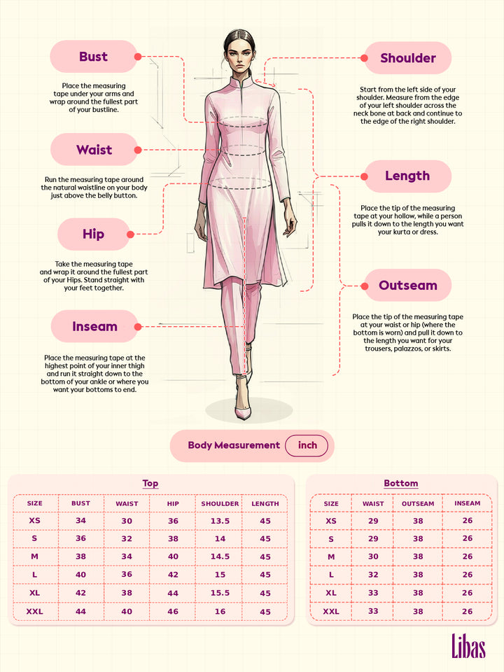 Pink Printed Silk Blend A-Line Kurta With Trousers & Dupatta