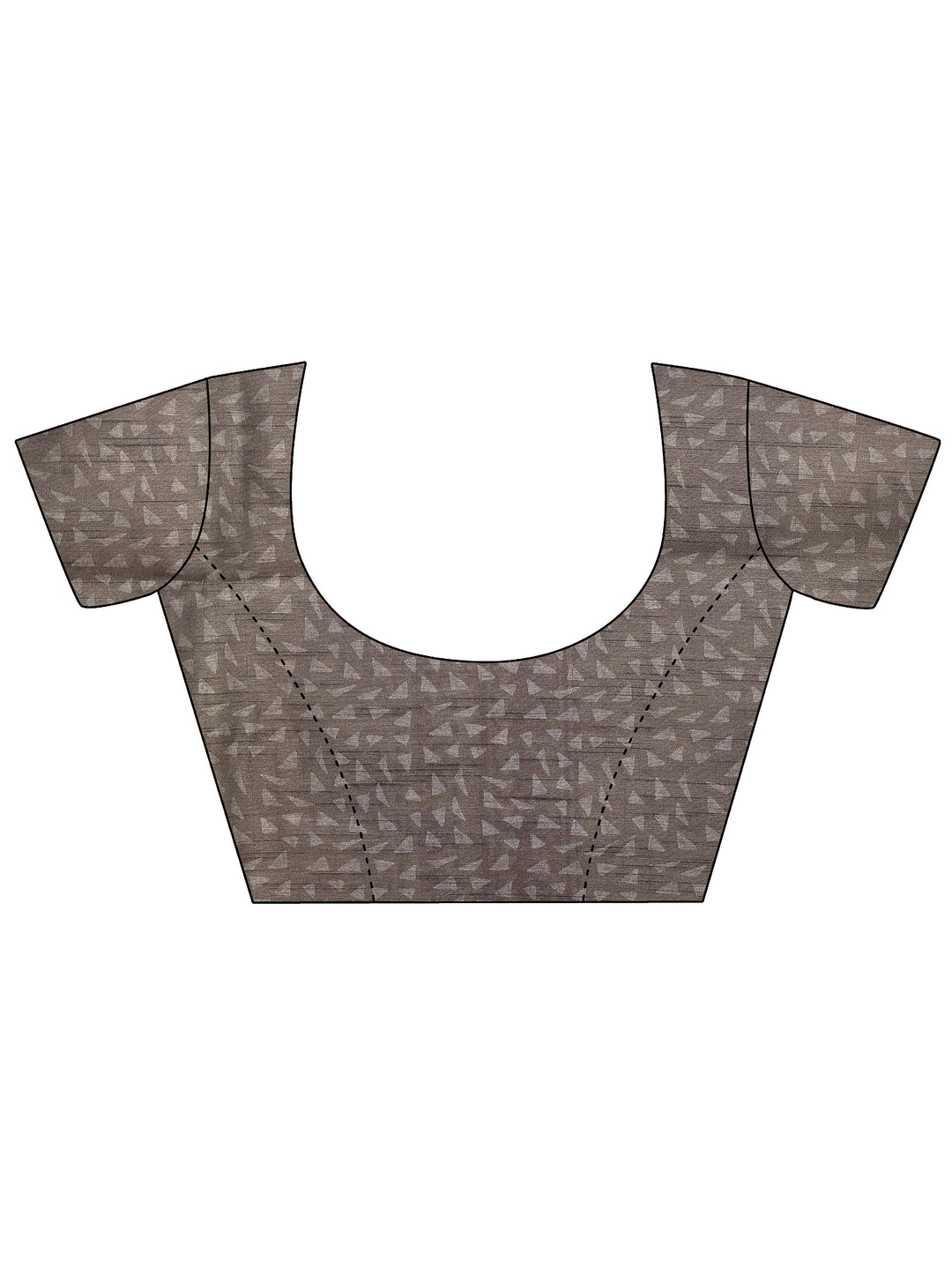 Green Tribal Printed Sarees With Unstitched Blouse Piece