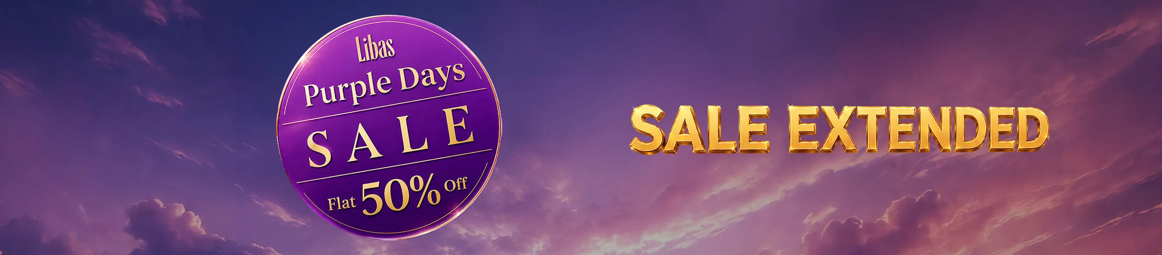 Sale - Flat 50% Off