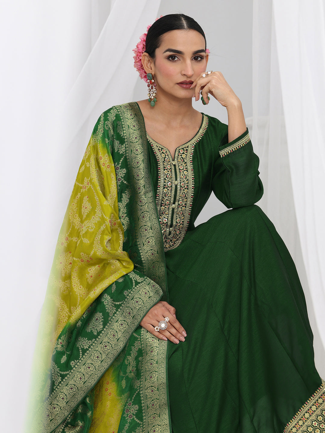 Buy Green Dresses Online in United States | Libas Buy Green Dresses Online in United States | Libas