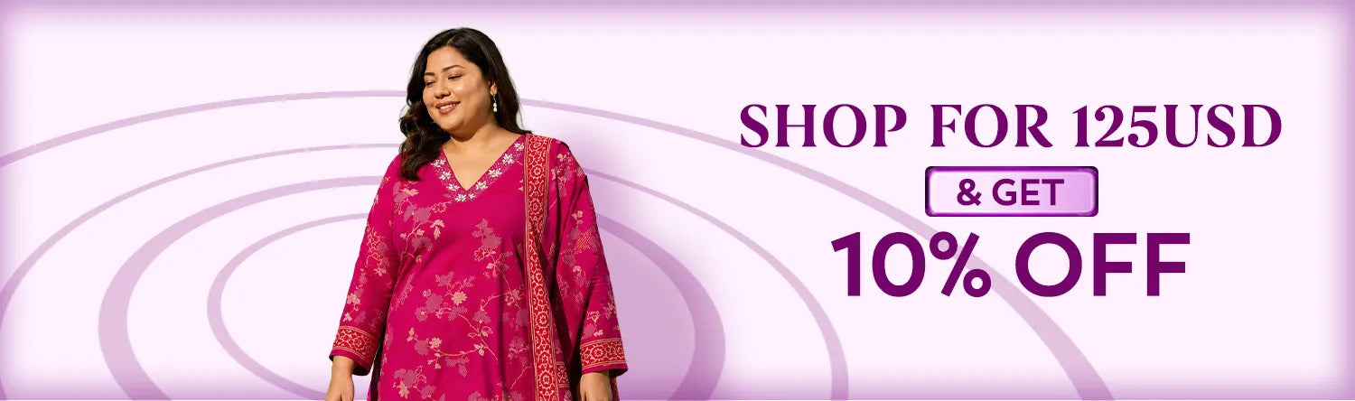 Plus Size: Shop For $125 & get 10% Off