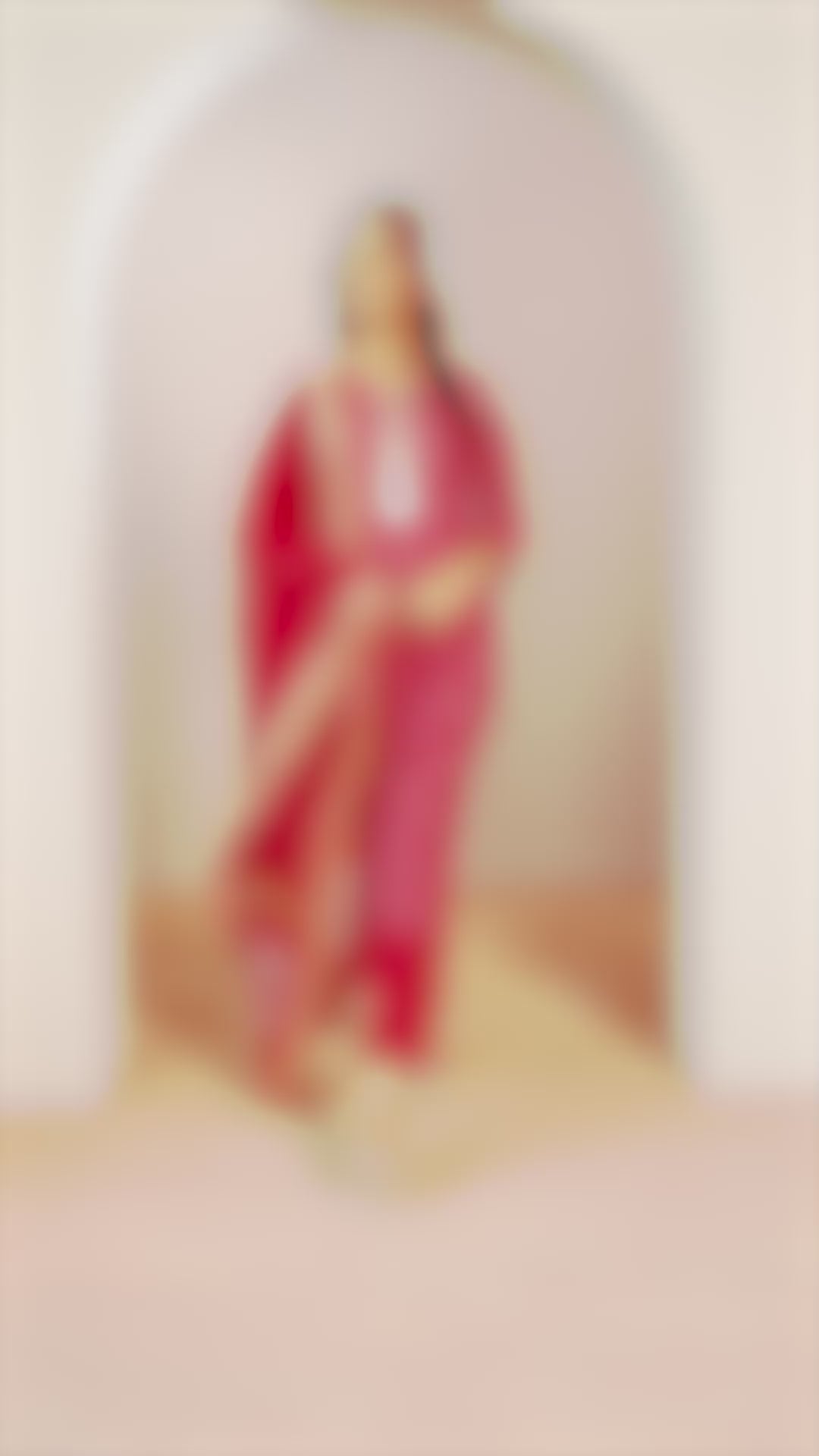 Maroon Printed Silk Blend Straight Suit Set With Dupatta