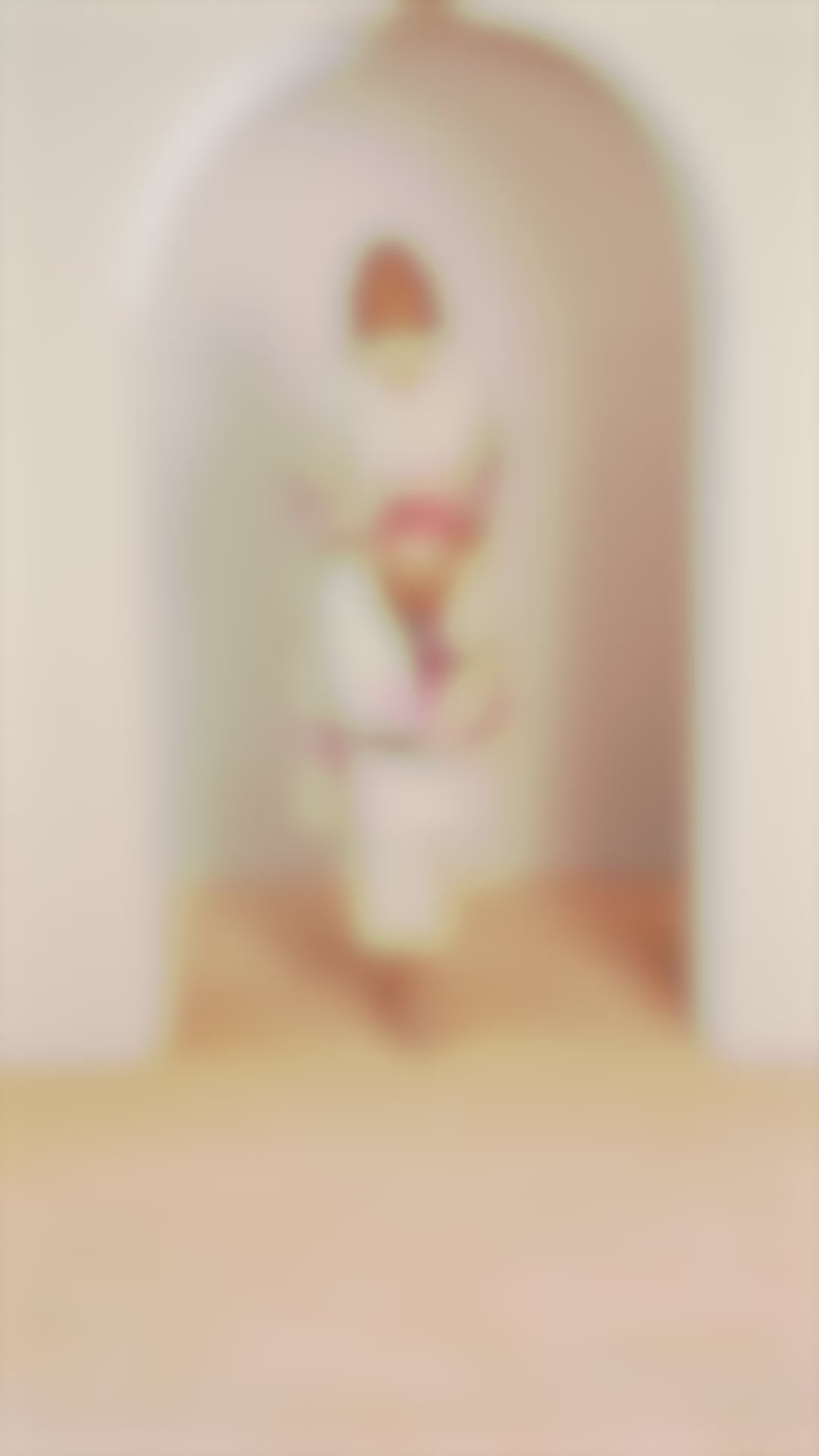 Beige Printed Cotton Straight Suit Set With Dupatta