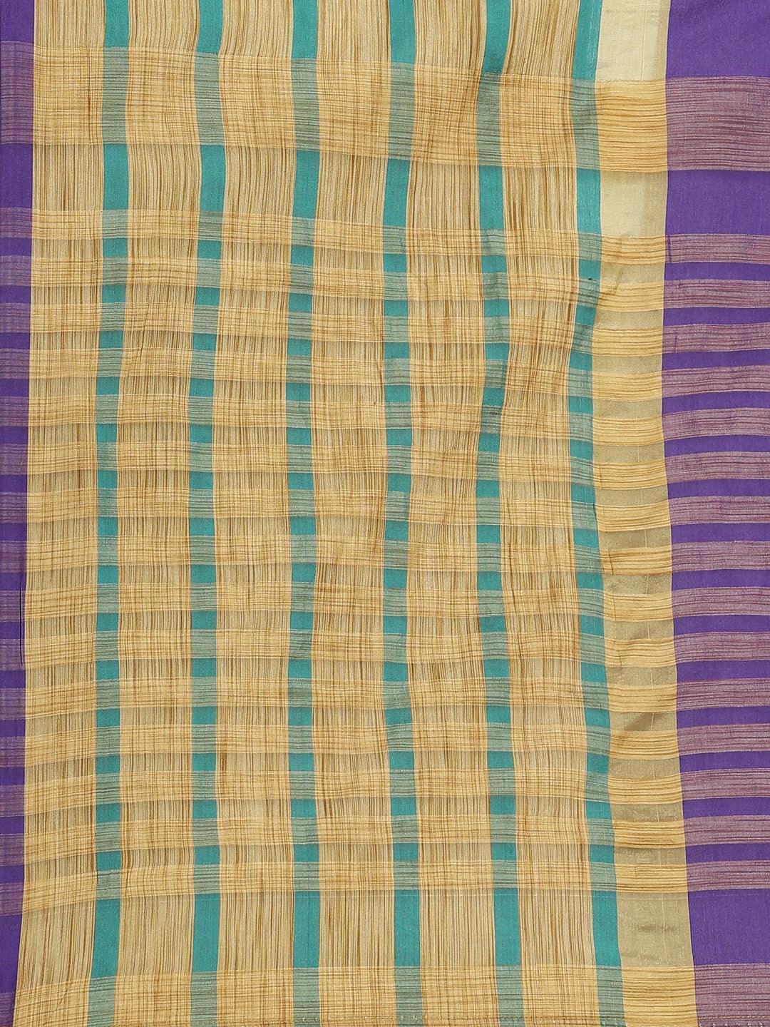 Multicoloured Printed Polyester Saree - ShopLibas