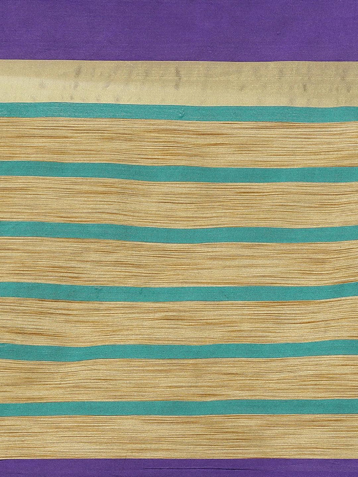 Multicoloured Printed Polyester Saree - ShopLibas