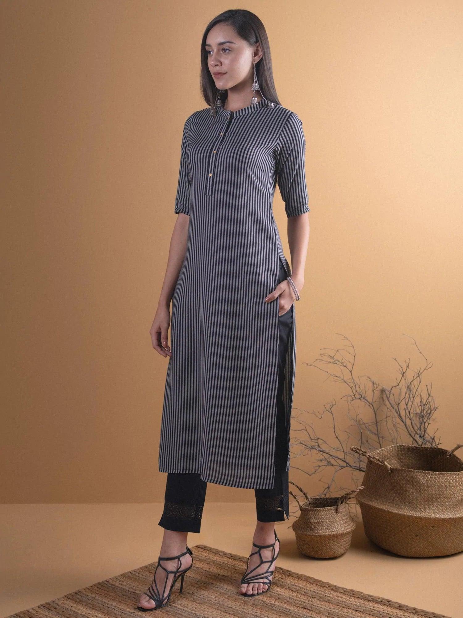Punjabi pattern kurta outlet