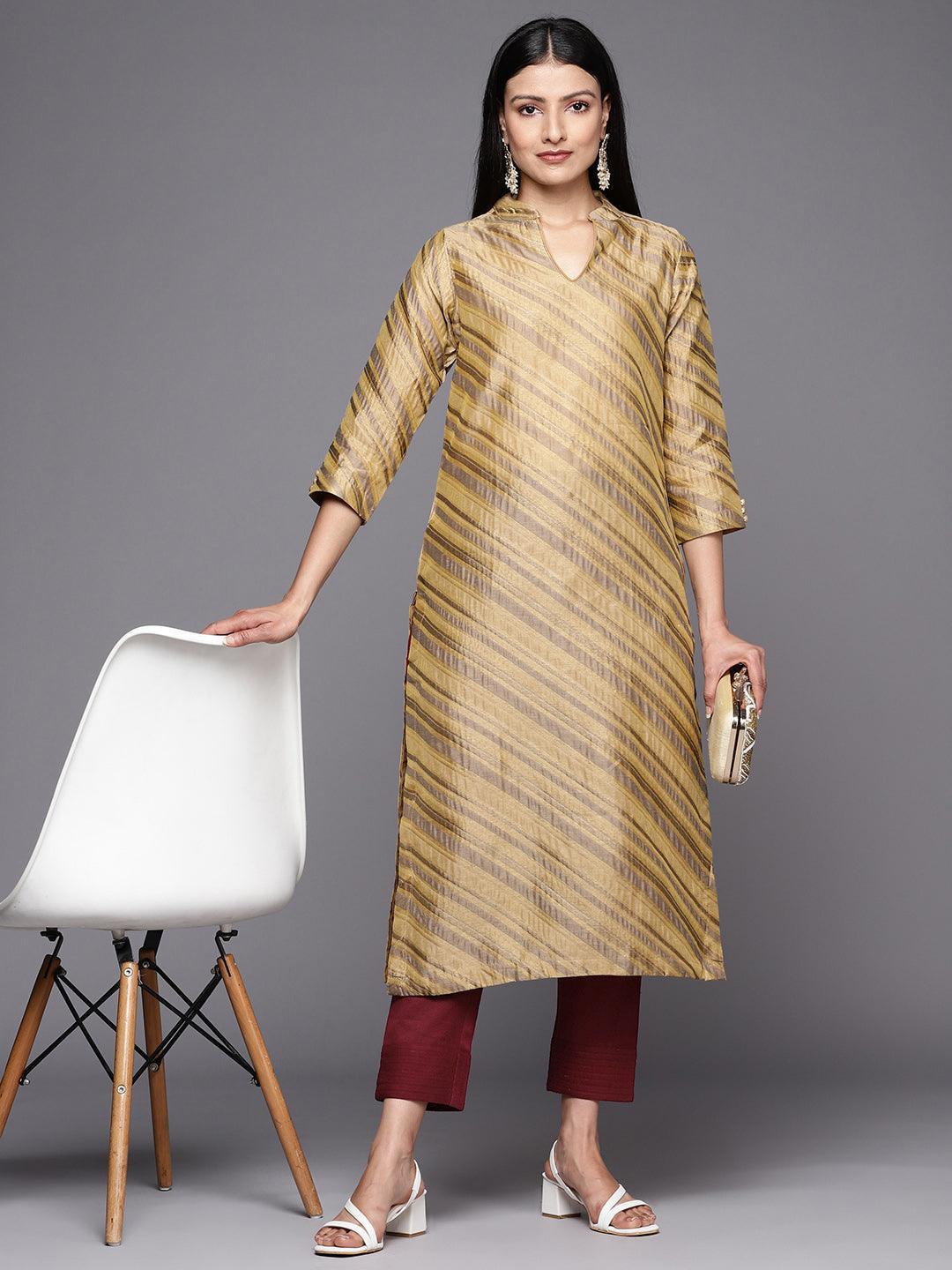 Maroon Solid Cotton Trousers - ShopLibas 
