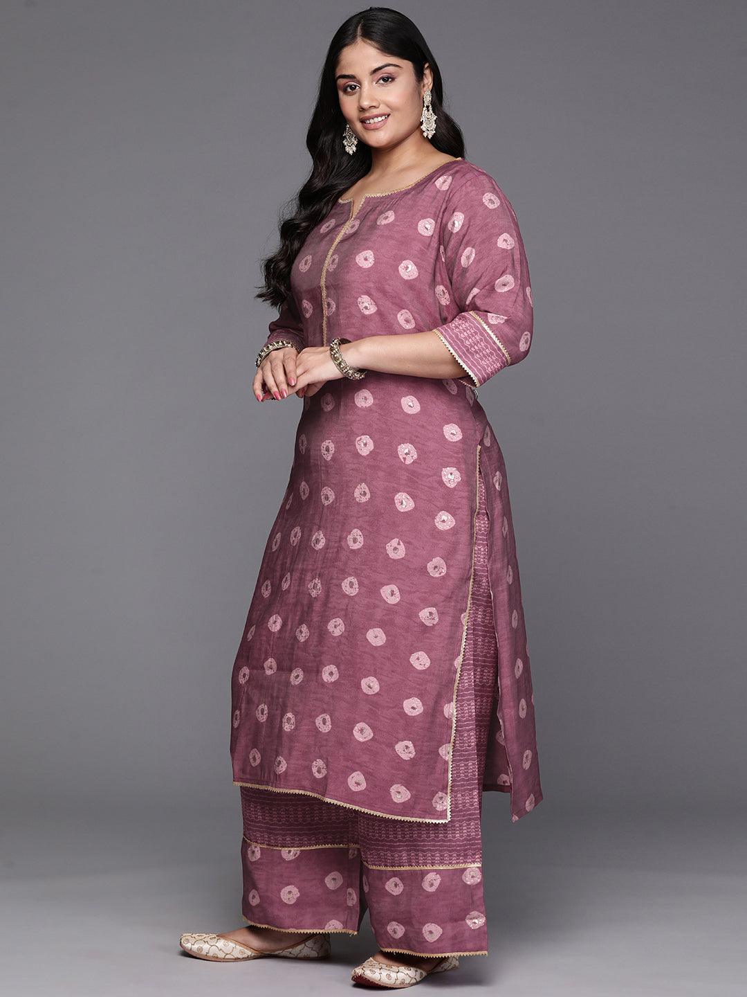 Black Yoke Design Cotton Straight Kurta With Trousers & Dupatta - Libas 