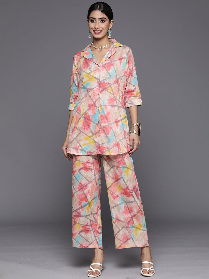 Multi Dyed Cotton Co-Ords