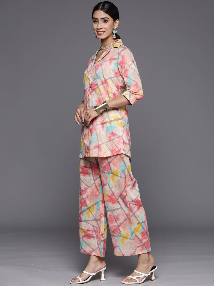Multi Dyed Cotton Co-Ords