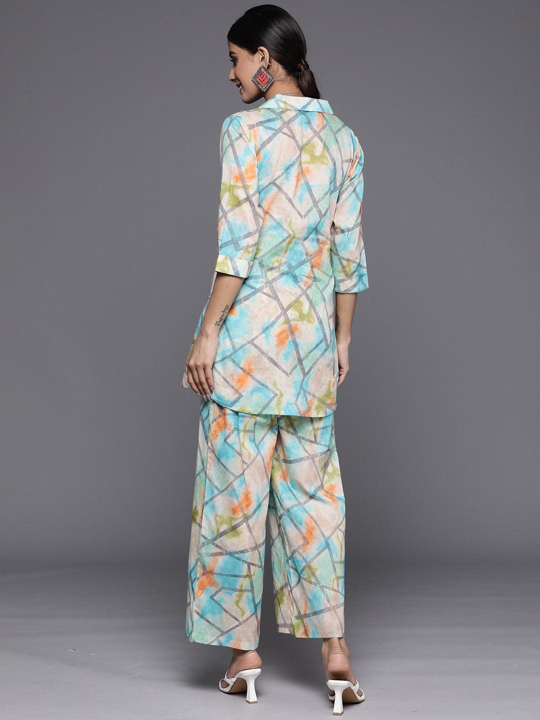 Multi Dyed Cotton Co-Ords - ShopLibas 