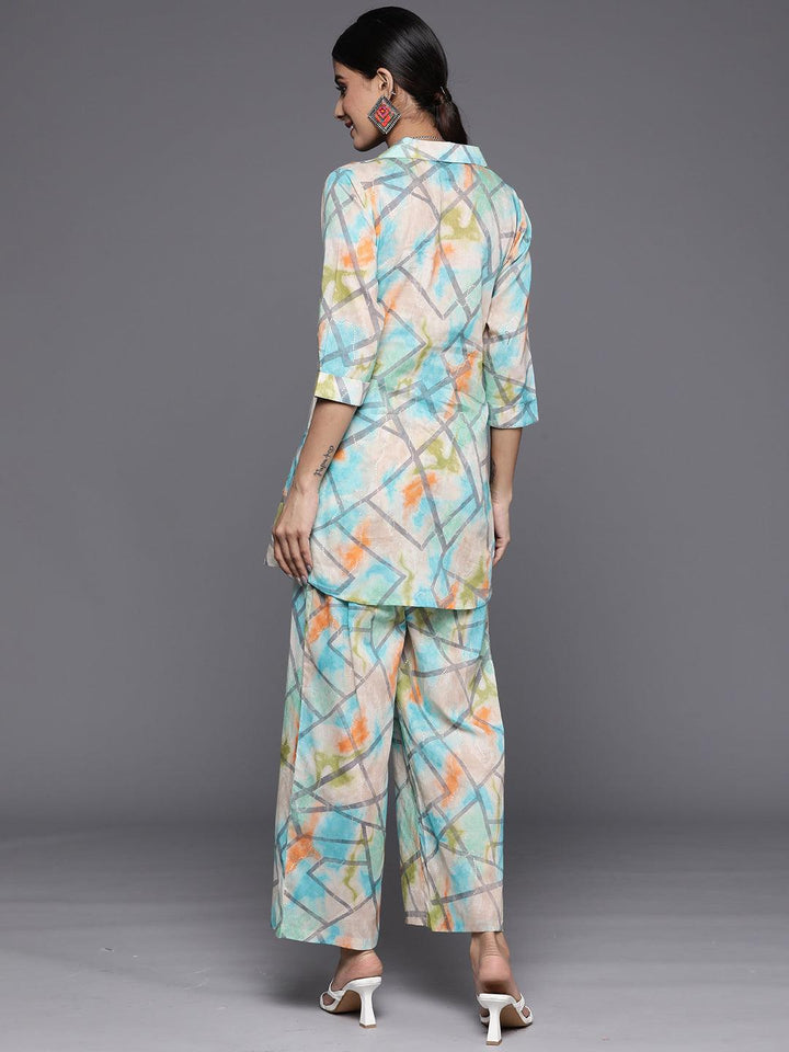 Multi Dyed Cotton Co-Ords