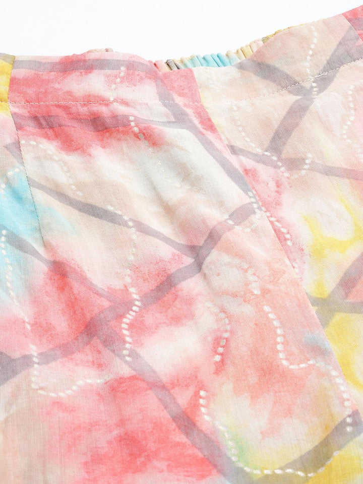 Multi Dyed Cotton Co-Ords