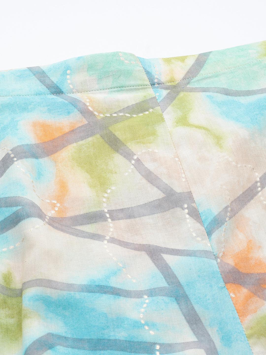 Multi Dyed Cotton Co-Ords - ShopLibas 