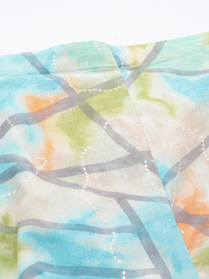 Multi Dyed Cotton Co-Ords