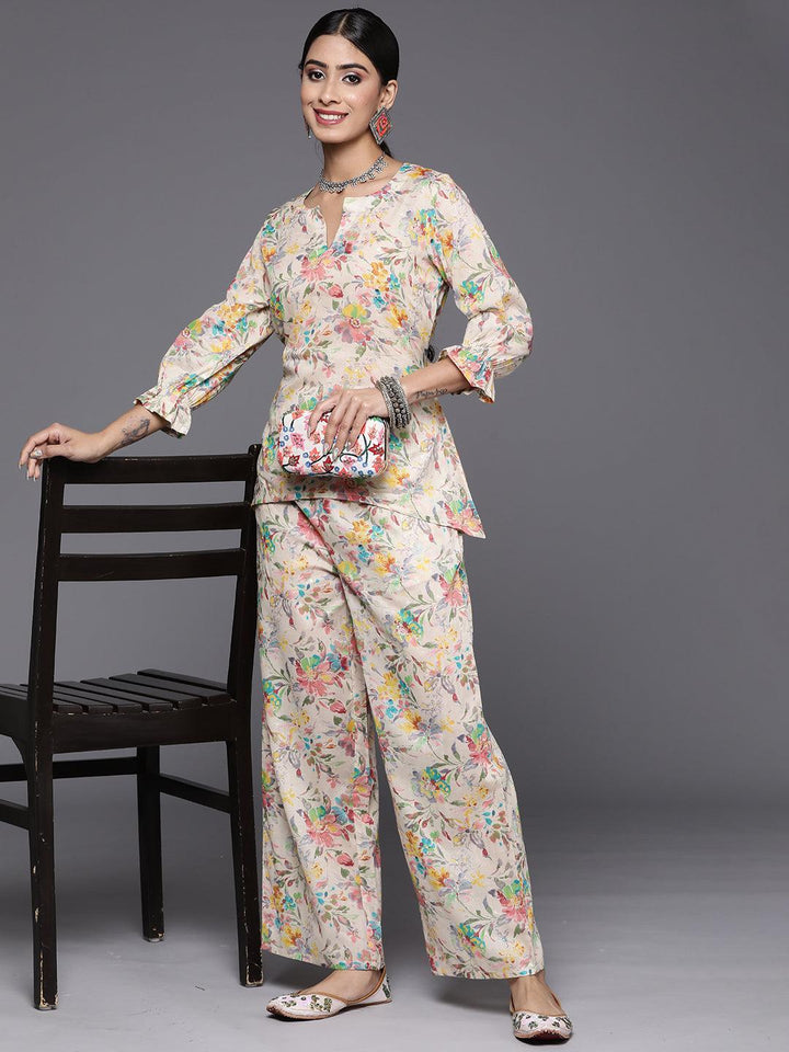 Multi Printed Cotton Co-Ords