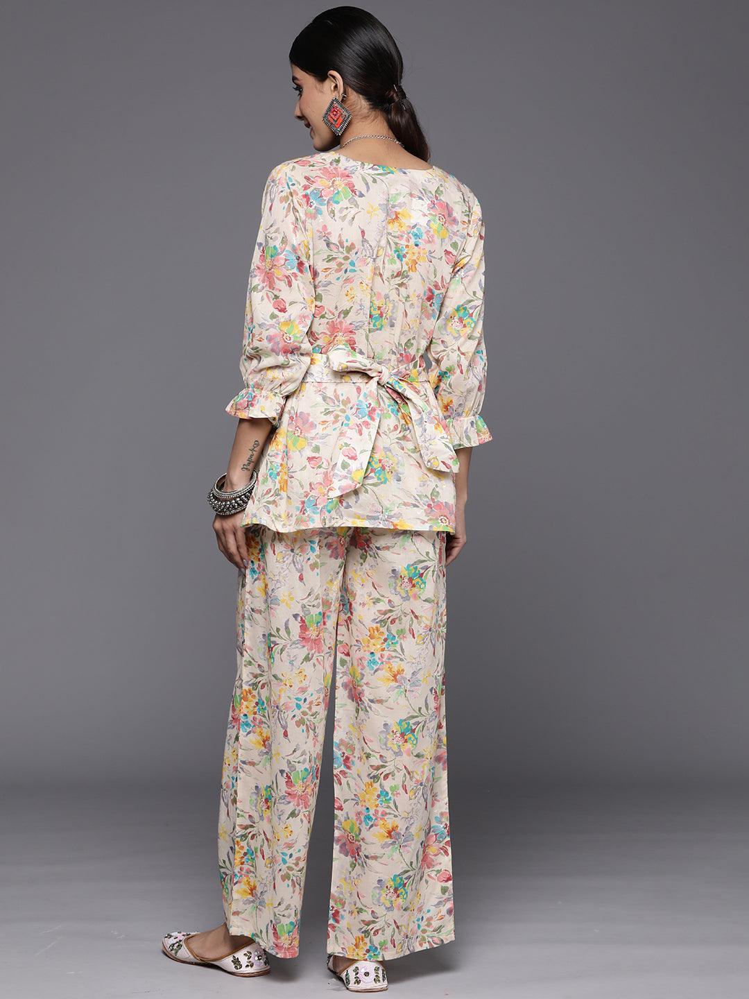 Multi Printed Cotton Co-Ords - ShopLibas 