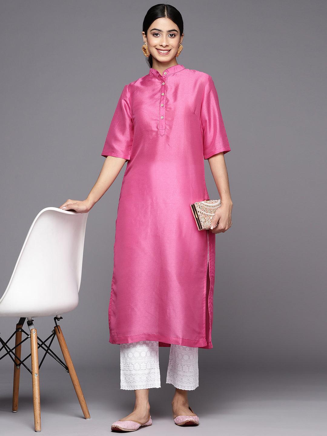 White Embroidered Cotton Trousers - ShopLibas 